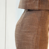 Vintage linen Short Hazel