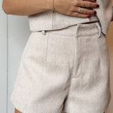 Vintage linen Short coco