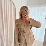 Blazer With Strap