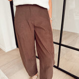Damany pants brown b606