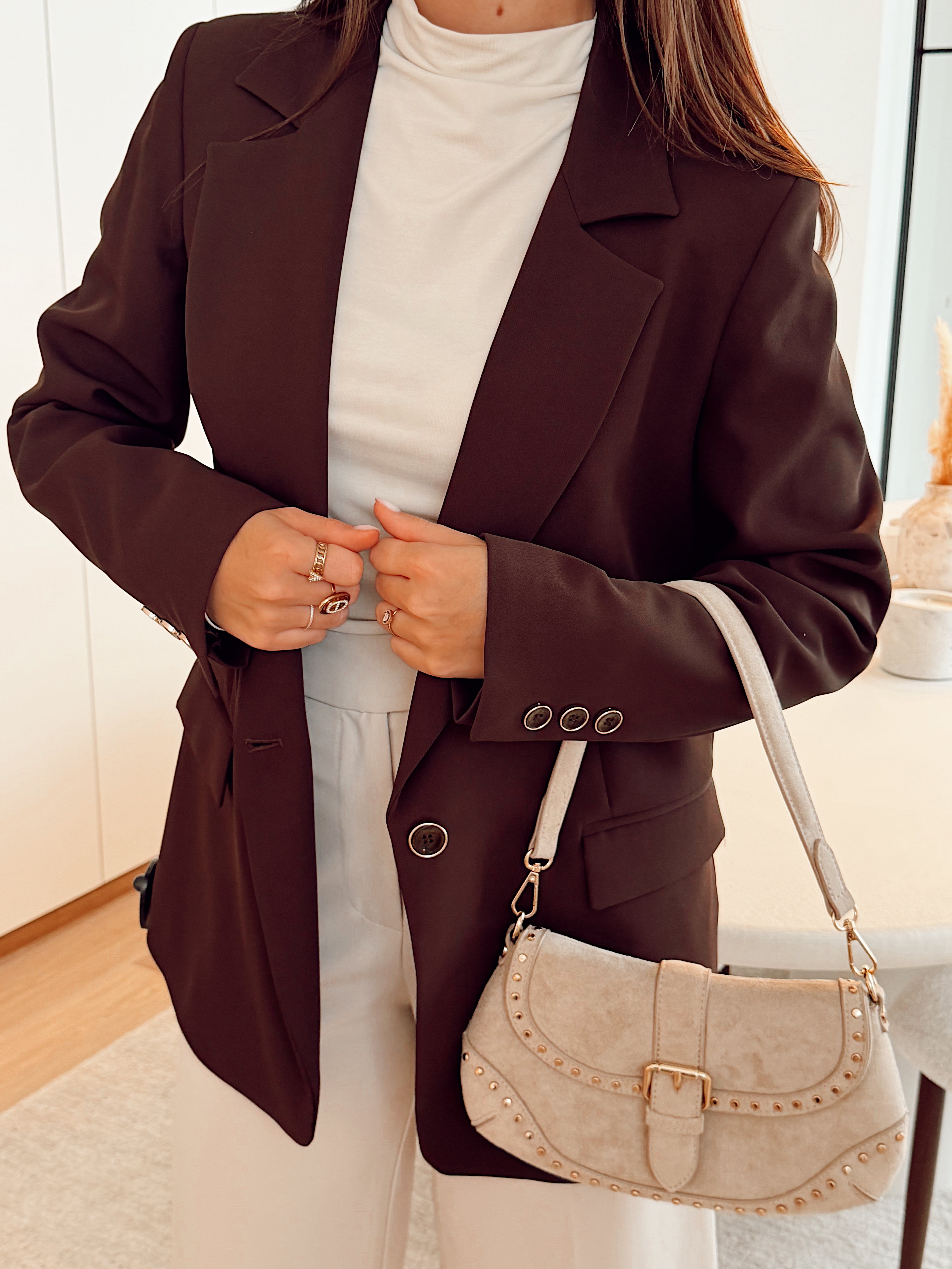 Albeke blazer choco b611