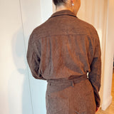 Brown velours pantalon