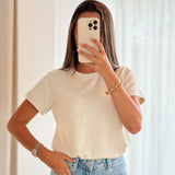 Basic Tee Ecru