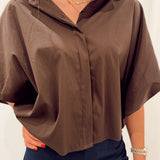 Chatelet blouse choco b602