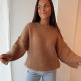Sally Mohair Pull Beige