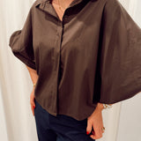Chatelet blouse choco b602