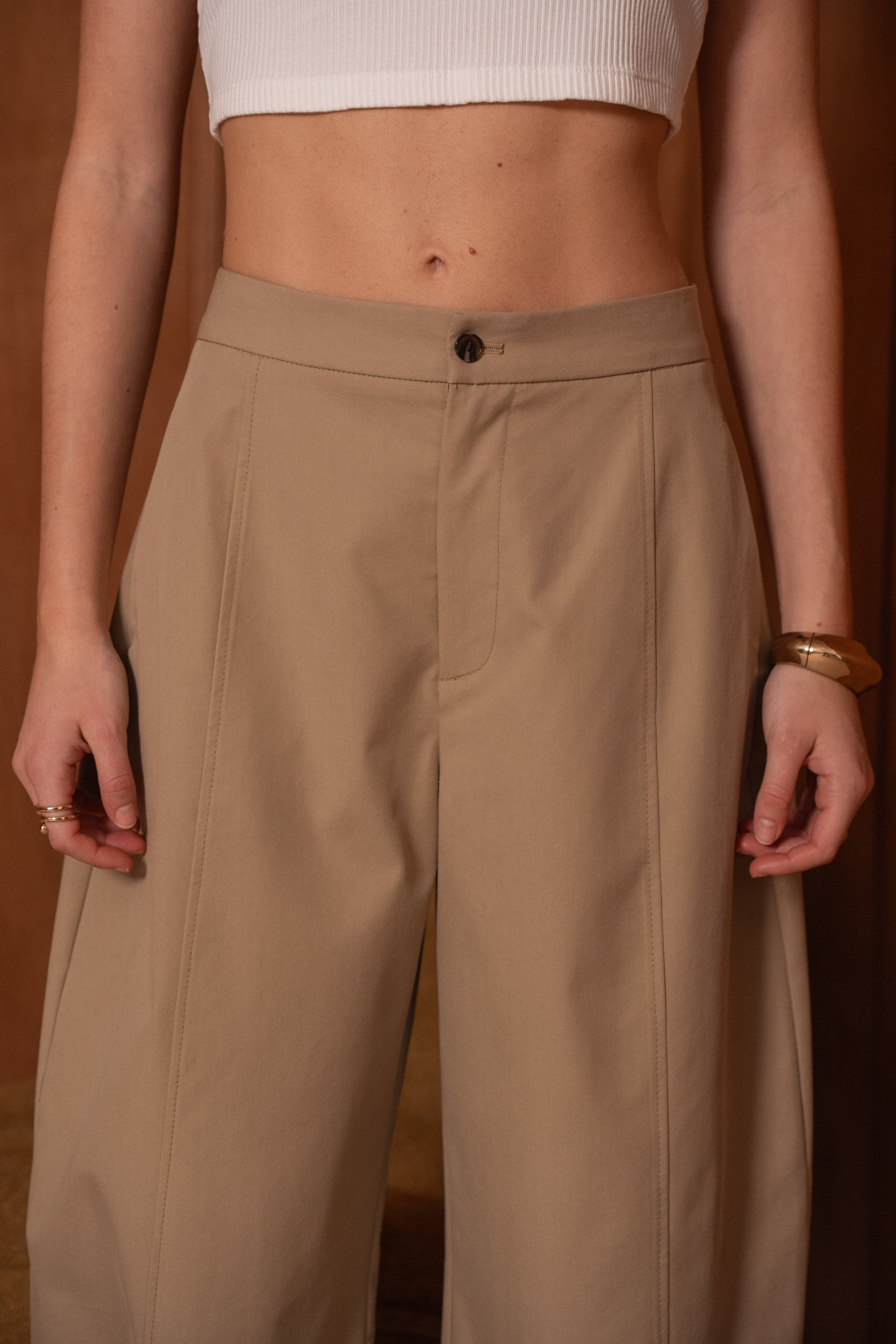 Balloon pantalon Camel - P26020