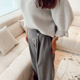 Mada cozy knit grey b606