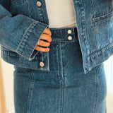 Noella Maxi Jeans Skirt