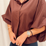 Chatelet blouse Marron b602