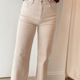 Love Pocket Jeans Beige