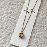 Mini circle necklace