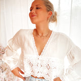 White Tetra Blouse