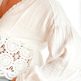 White Tetra Blouse