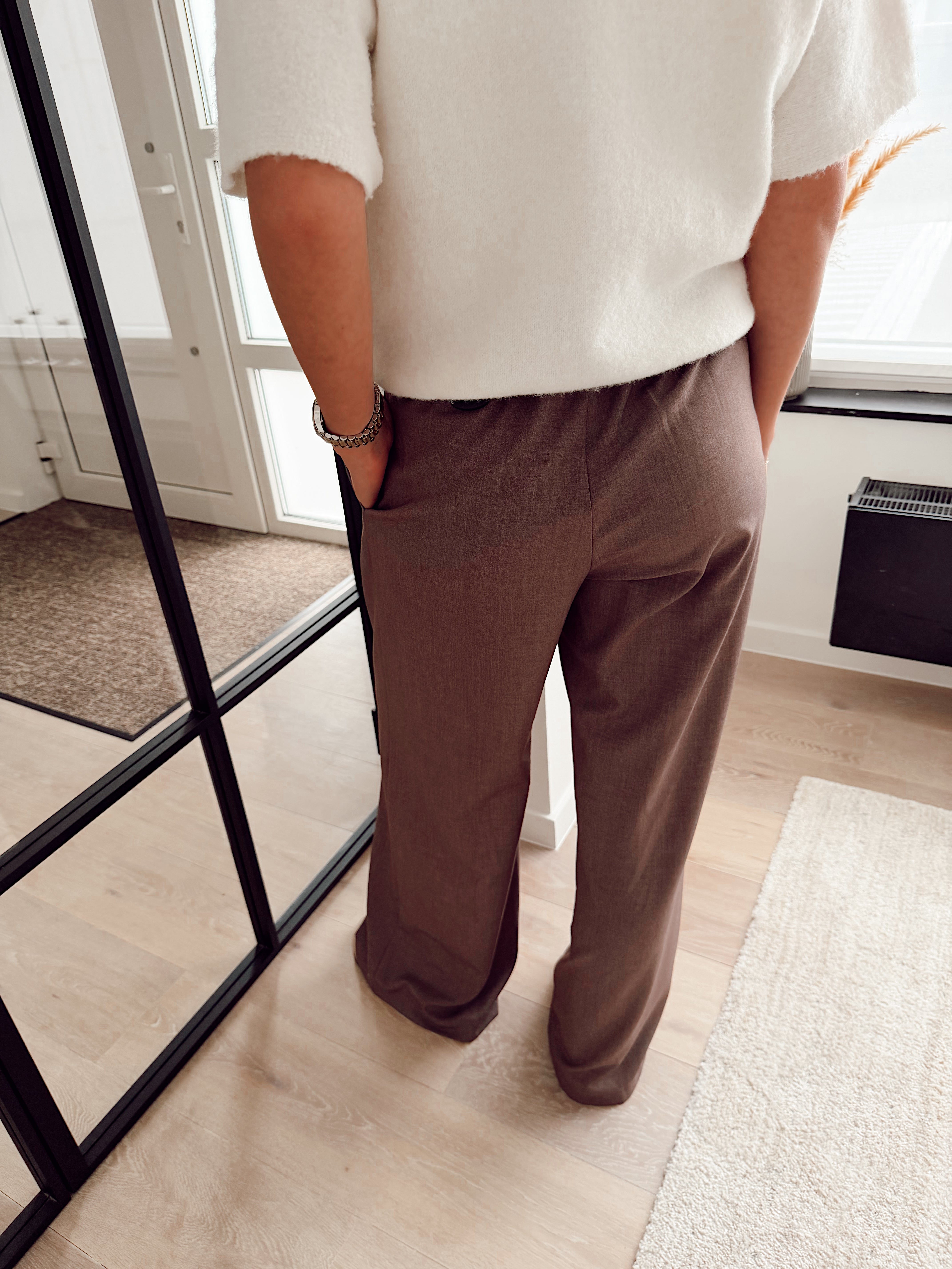 Damany pants brown b606