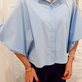 Chatelet blouse lightblue b602
