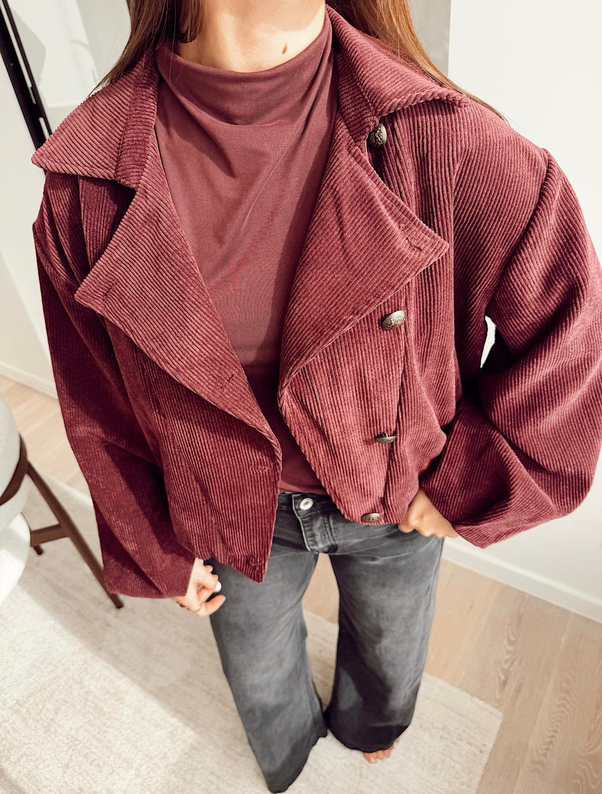 Jacket Burgundy - Scanno VEL B612