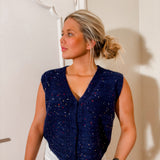 Alicia Glitter Gilet
