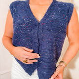 Alicia Glitter Gilet