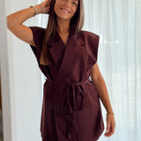 Bordeaux Blazer With strap